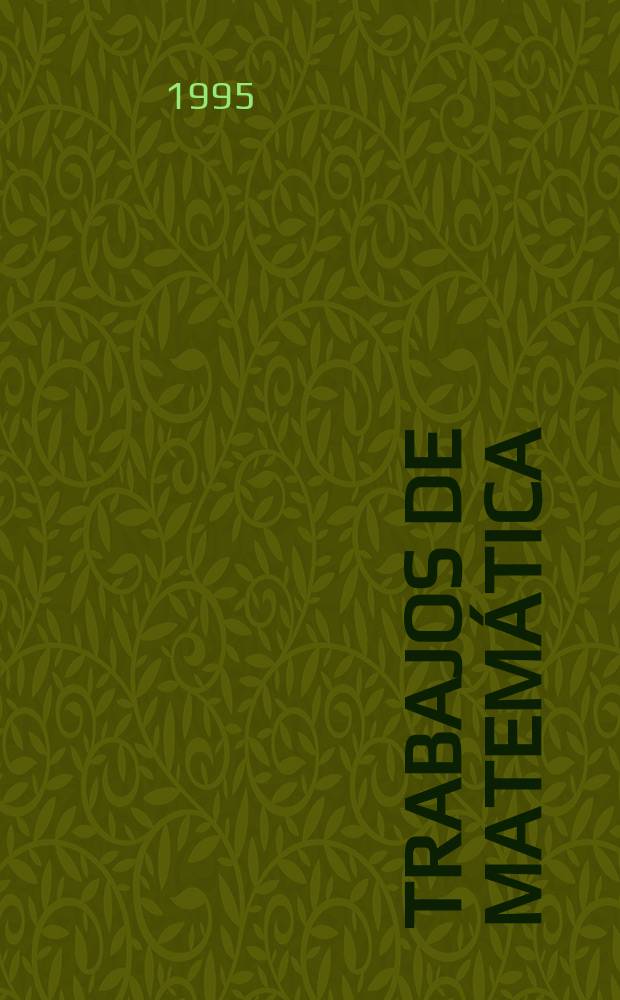 Trabajos de matemática : Quantum geometry and topological quantum...