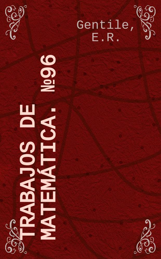 Trabajos de matemática. №96 : Métodos locales-globales (aspectos históricos)