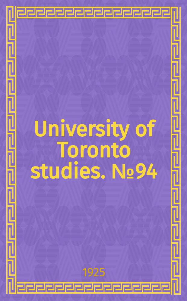 University of Toronto studies. №94 : A note on the action of insulin on the blood0sugar of the fowl. Insulin and glycogenolysis