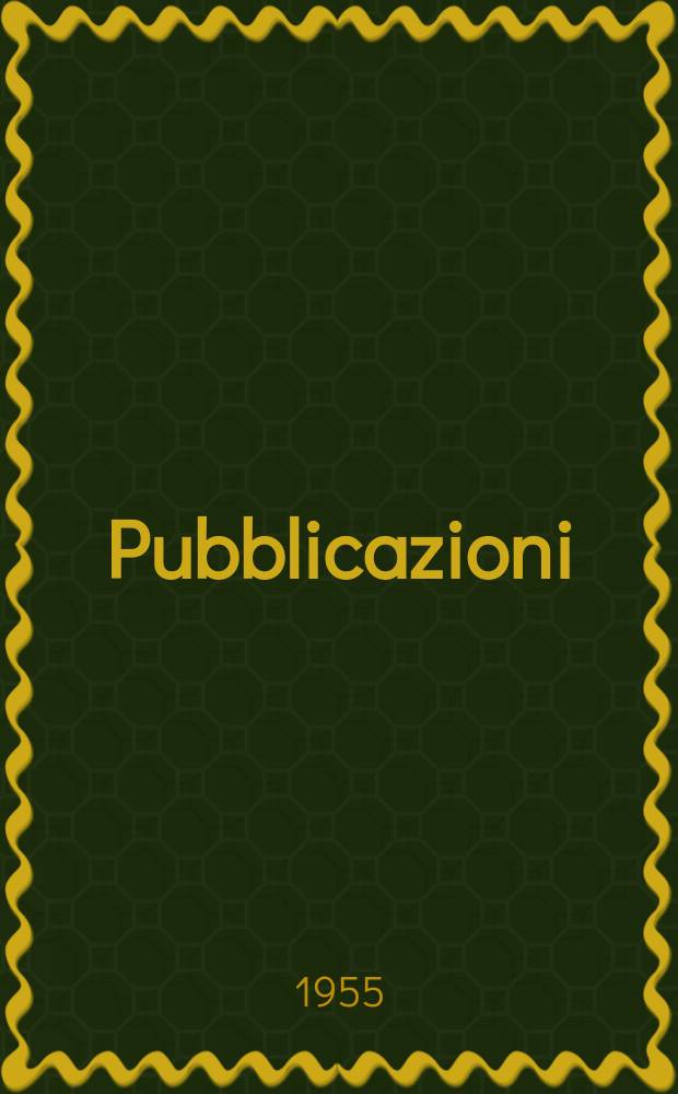 [Pubblicazioni]