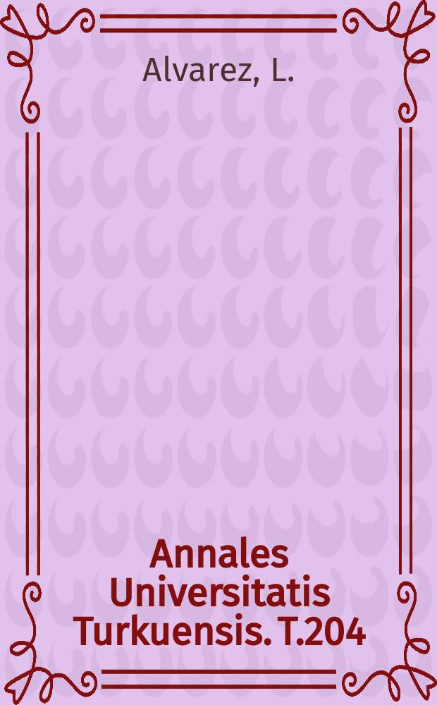 Annales Universitatis Turkuensis. T.204 : Expectations adjustment costs and ...