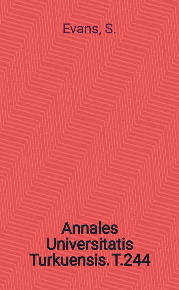 Annales Universitatis Turkuensis. T.244 : Hymn and epic