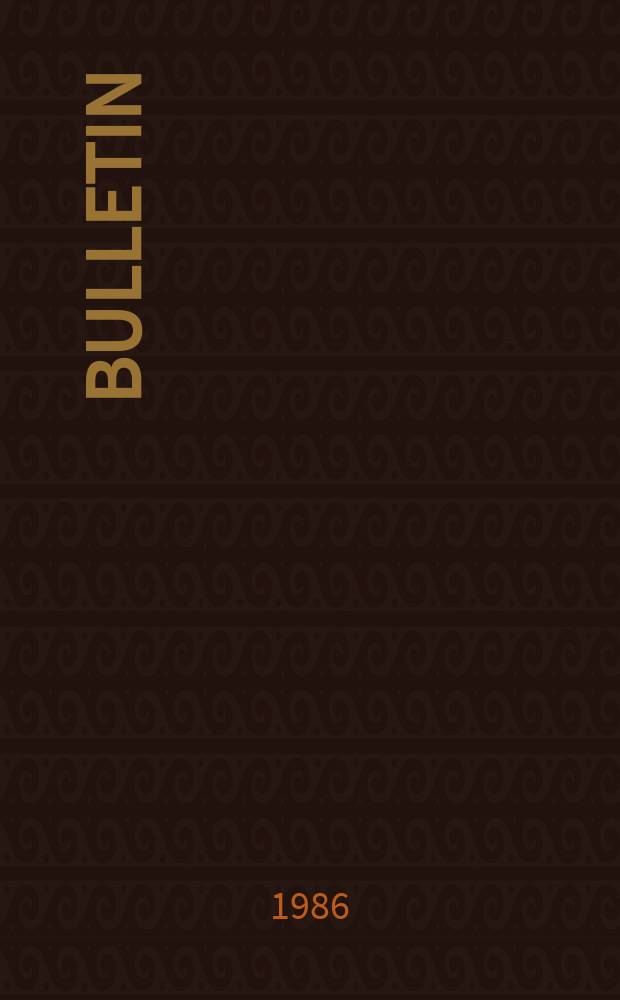 Bulletin