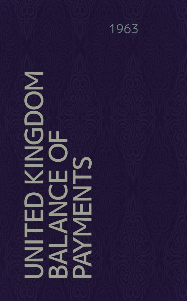 United kingdom balance of payments