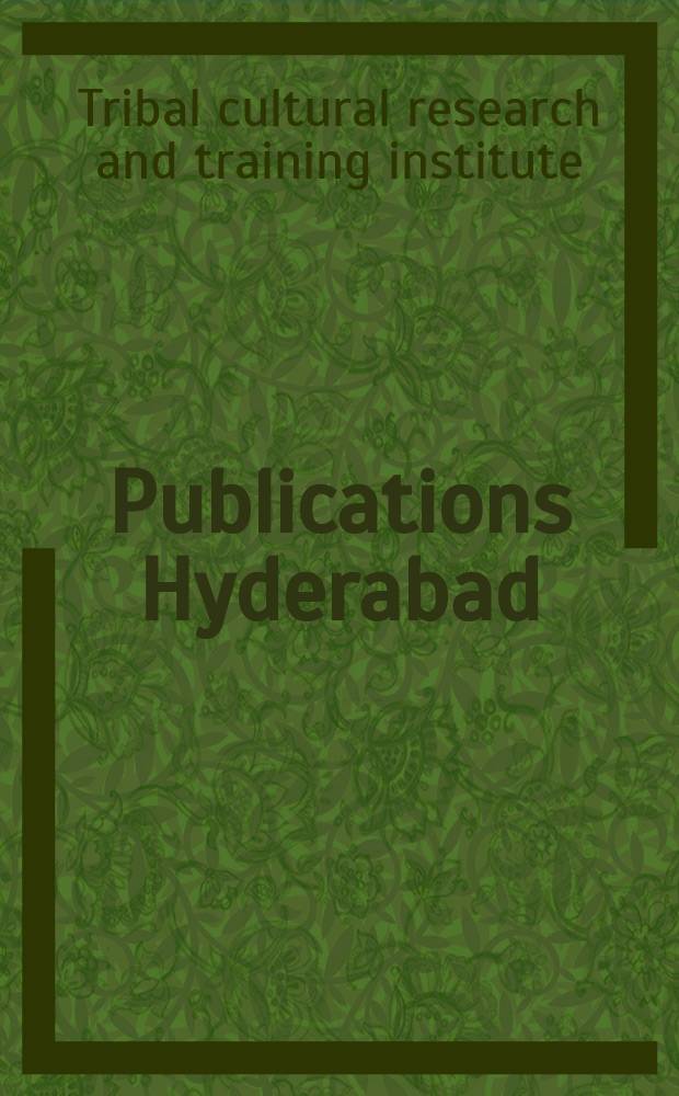 Publications Hyderabad