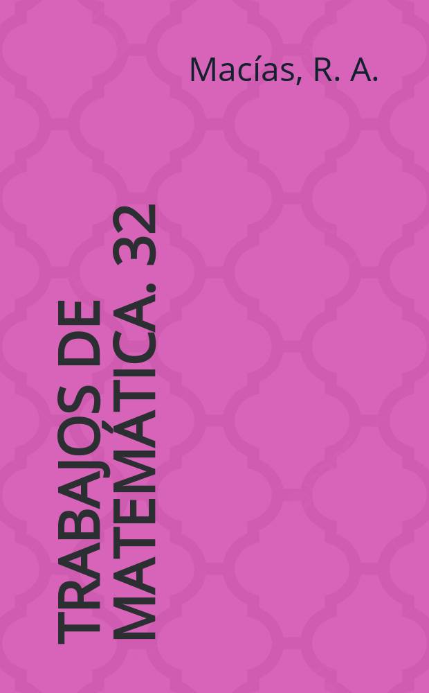 Trabajos de matemática. 32 : A well-behaved quasi-distance for spaces...