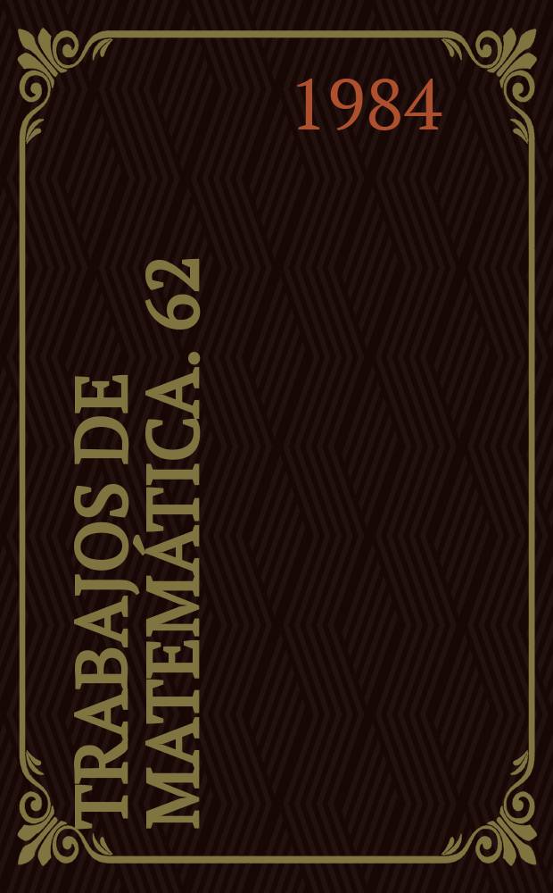 Trabajos de matemática. 62 : New relations between Bessel functions