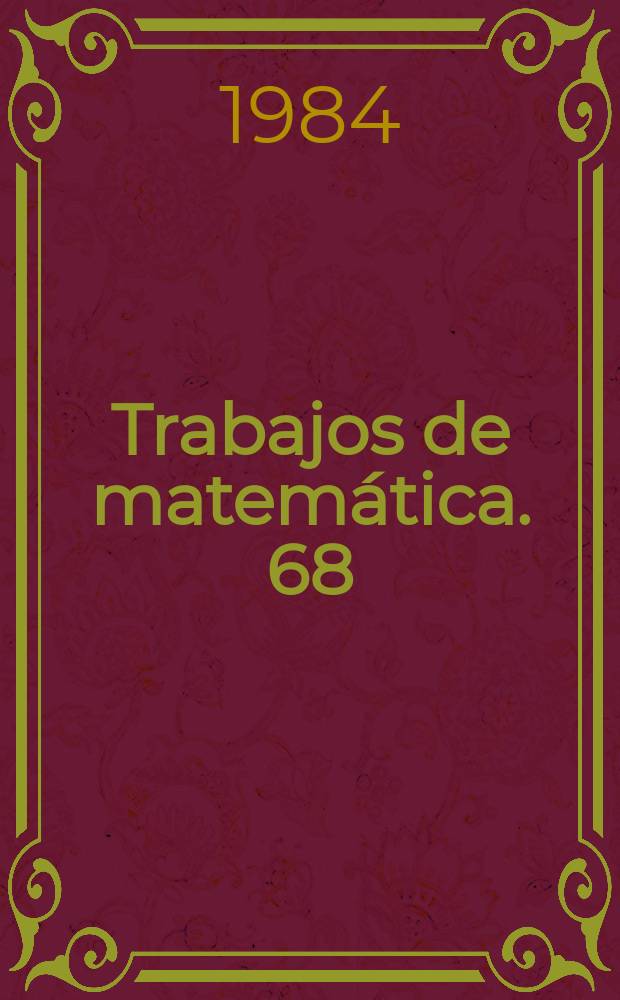 Trabajos de matemática. 68 : Estimación uniforme y en espacios de Orlicz...