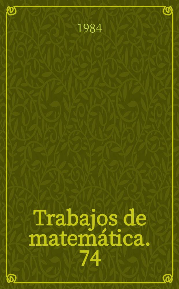 Trabajos de matemática. 74 : On the e-subdifferential of a convex functions
