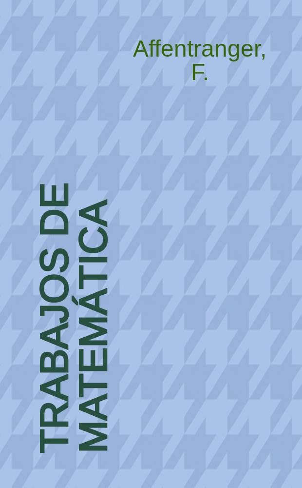 Trabajos de matemática : The expected volume of the convex hull...
