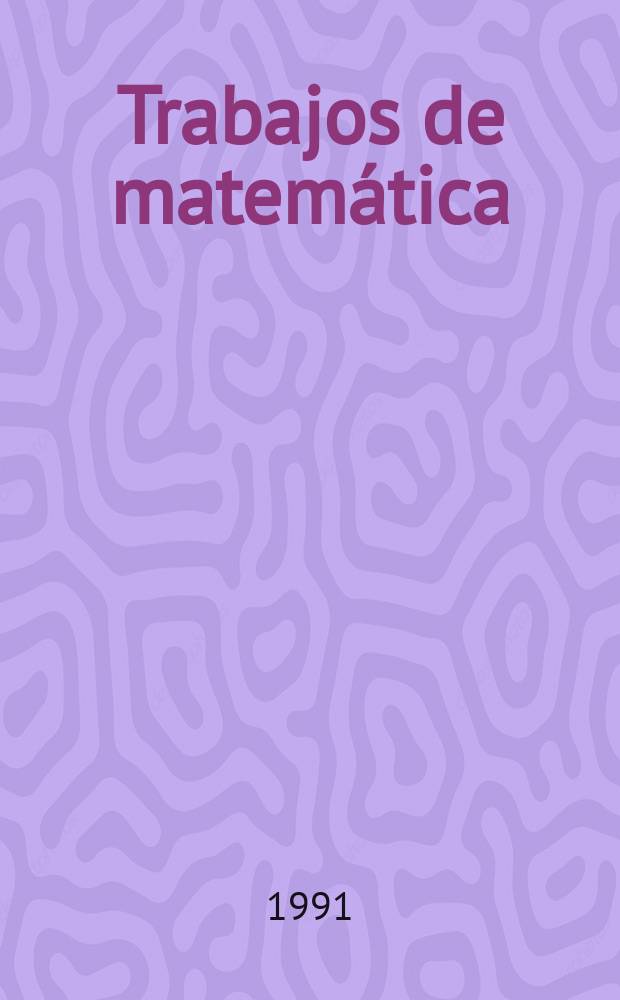Trabajos de matemática : On the inversion of Bessel potentials