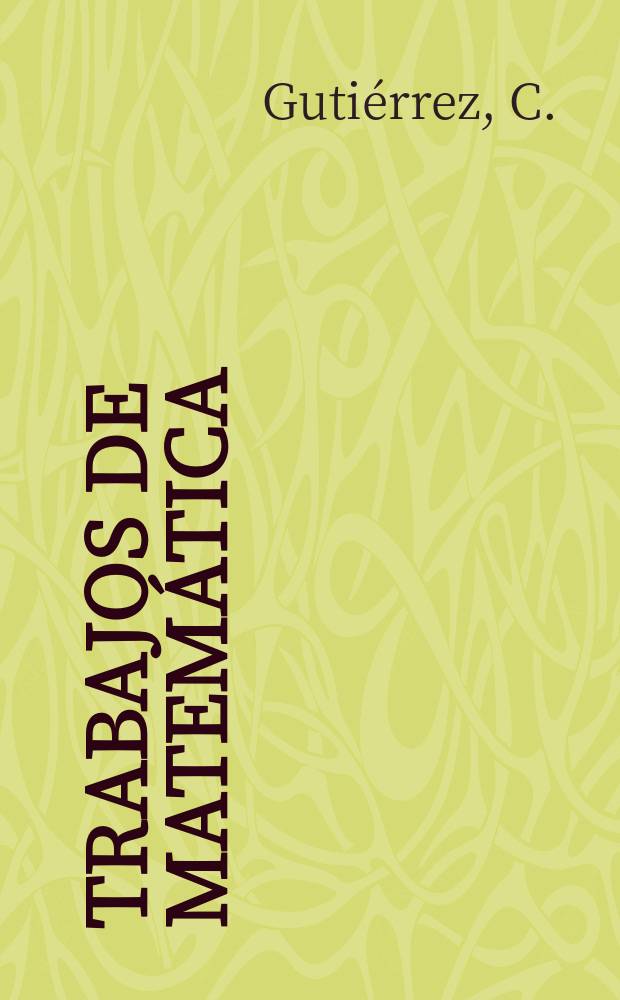 Trabajos de matemática : On higher Riesz transforms...