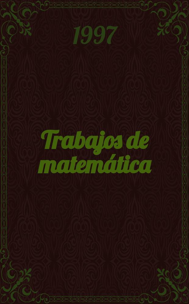 Trabajos de matemática : On amenability and geometry of spaces...
