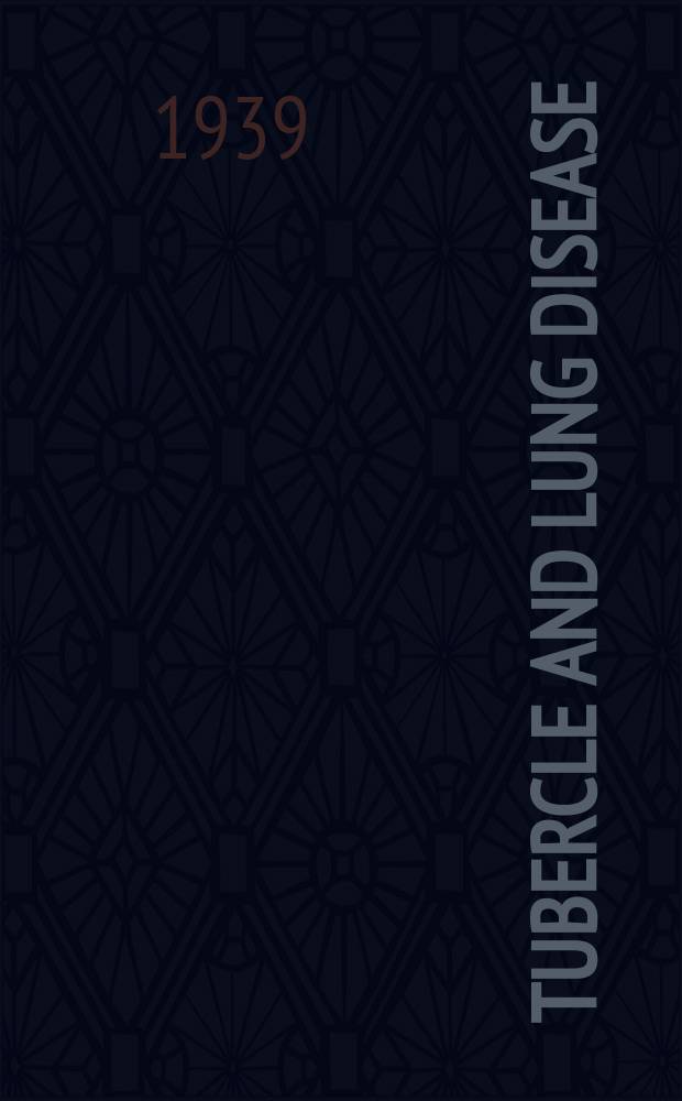 Tubercle and lung disease : The offic. j. of the Intern. union against tuberculosis and lung disease