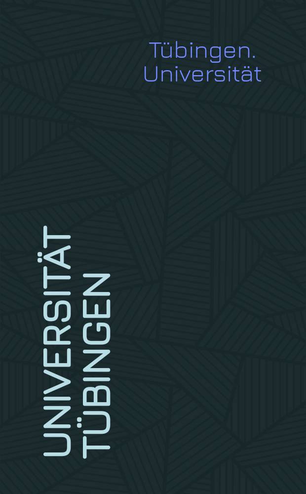 Universität Tübingen