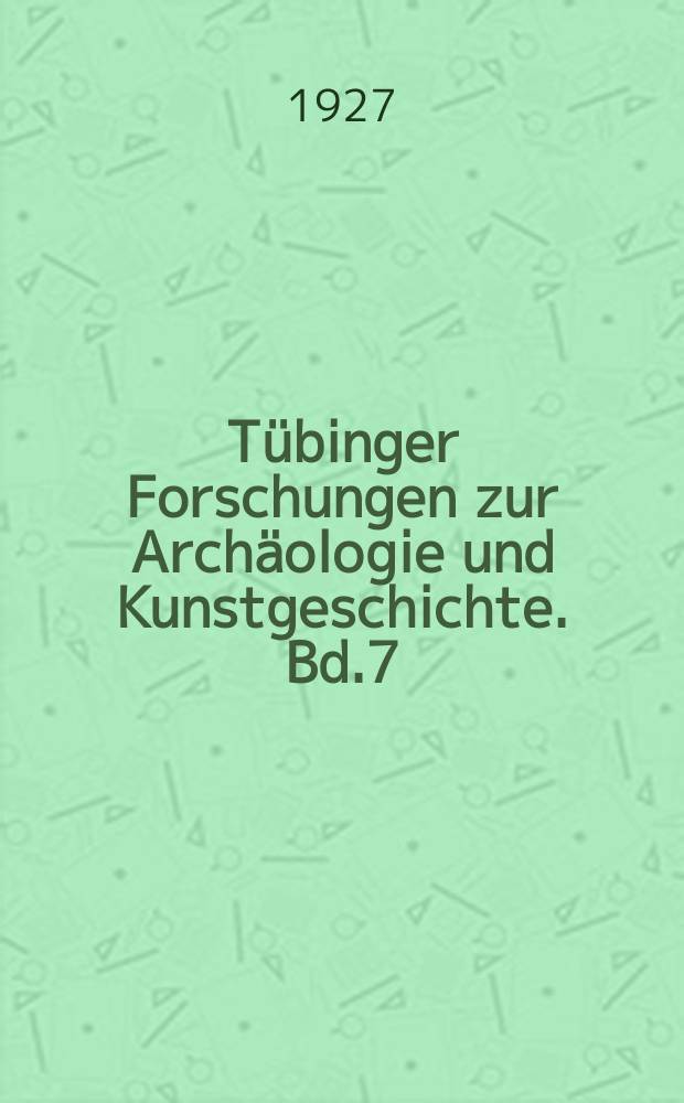 Tübinger Forschungen zur Archäologie und Kunstgeschichte. Bd.7 : Die Ulmer Plastik der Spätgotik