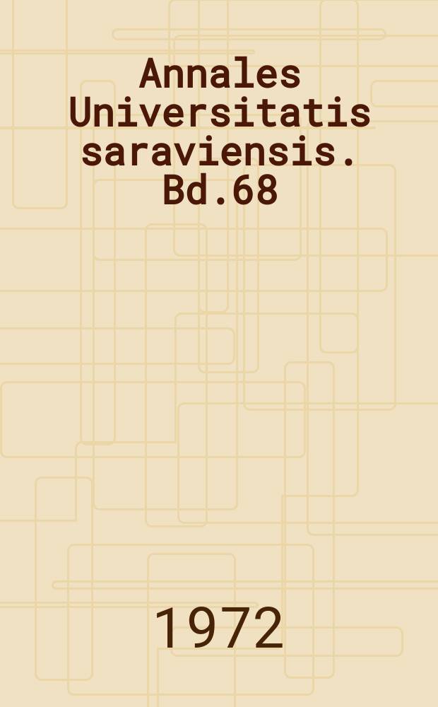 Annales Universitatis saraviensis. Bd.68 : Negative Tatbestandsmerkmale