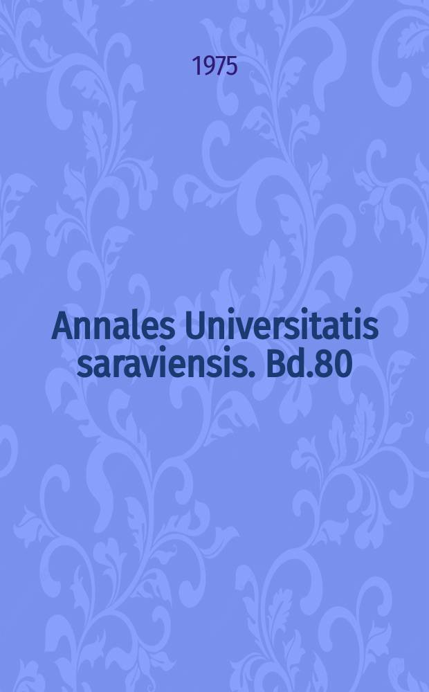 Annales Universitatis saraviensis. Bd.80 : Der Streik im öffentlichen Dienst Frankreichs...