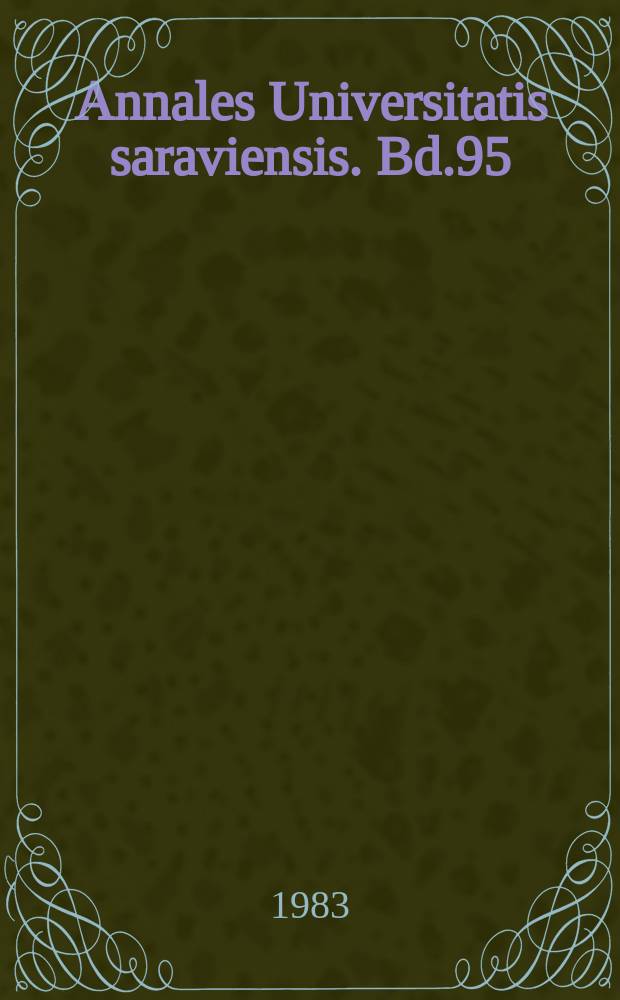 Annales Universitatis saraviensis. Bd.95 : Kritik an Lin Piao und Konfuzius