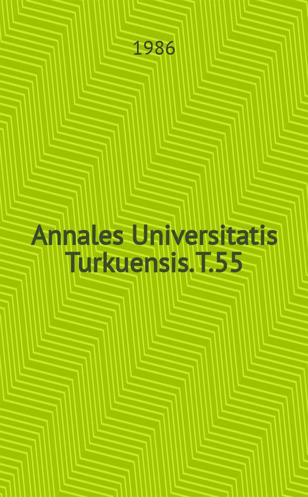 Annales Universitatis Turkuensis. T.55 : Valtio