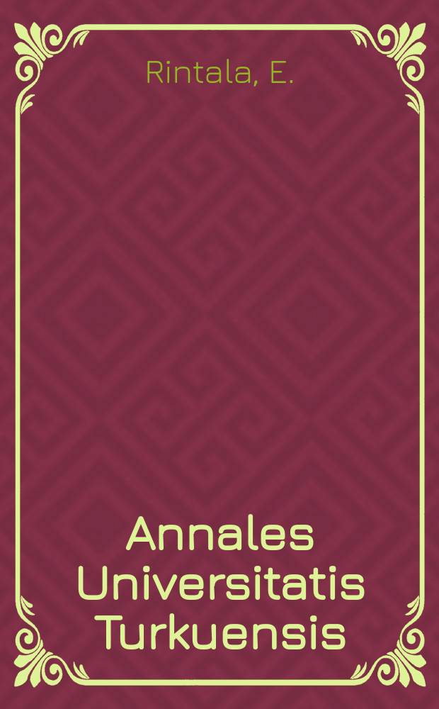 Annales Universitatis Turkuensis : Host response to sepsis in hematological malignancies
