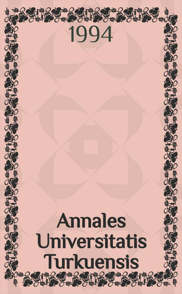Annales Universitatis Turkuensis : Mutations in type II collagen in transgenic mice ...