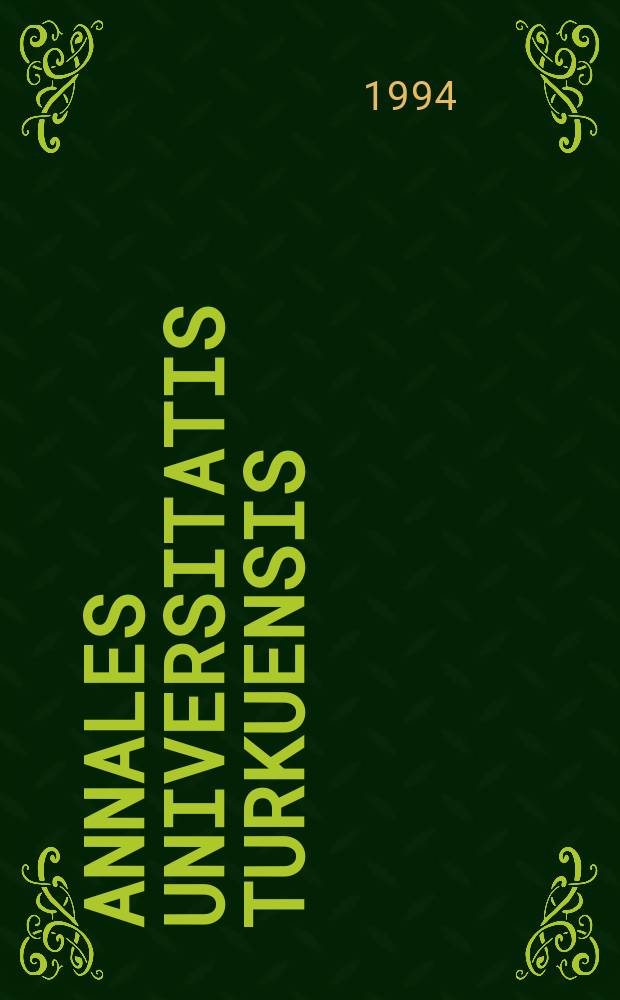 Annales Universitatis Turkuensis : Diagnosis of Bordetella pertussis infection and investigation ...
