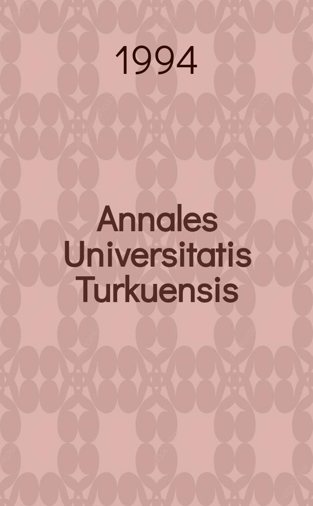Annales Universitatis Turkuensis : Beta - lactam resistance among Escherichia coli ...