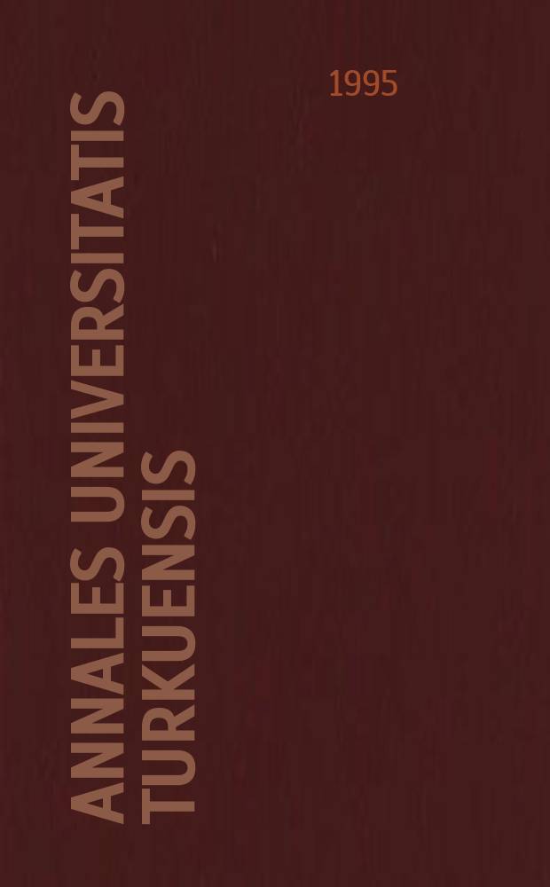 Annales Universitatis Turkuensis : Leukemia in the testis