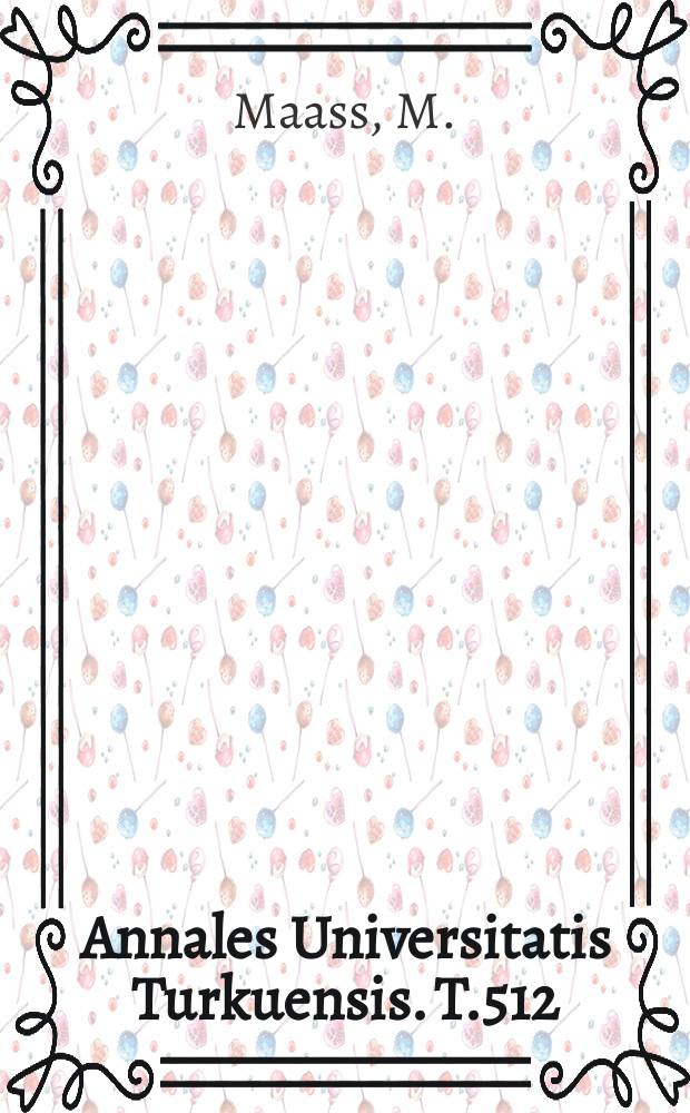 Annales Universitatis Turkuensis. T.512 : Cost and quality studies of a picture ...