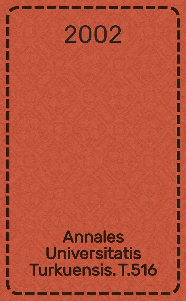 Annales Universitatis Turkuensis. T.516 : Hydroxymatairesinol from Norway ...