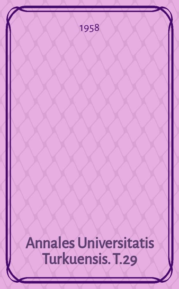 Annales Universitatis Turkuensis. T.29 : Über Isolierung und tautomere Formen der Flavaspidsäure und anderer Filixphloroglucinabkömmlinge