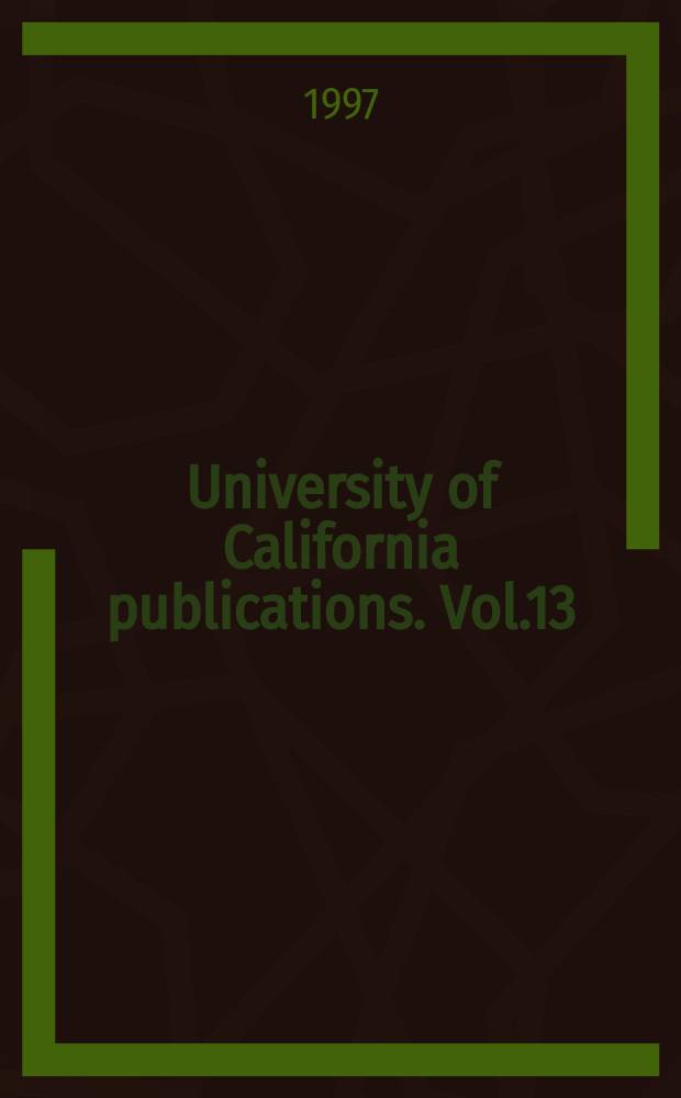University of California publications. Vol.13 : Daniel Nagrin