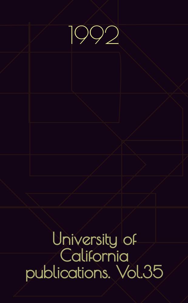 University of California publications. Vol.35 : Phthonos in Pindar