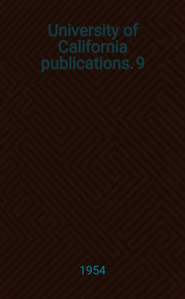 University of California publications. 9 : The glass roof: Virginia Woolf as novelist