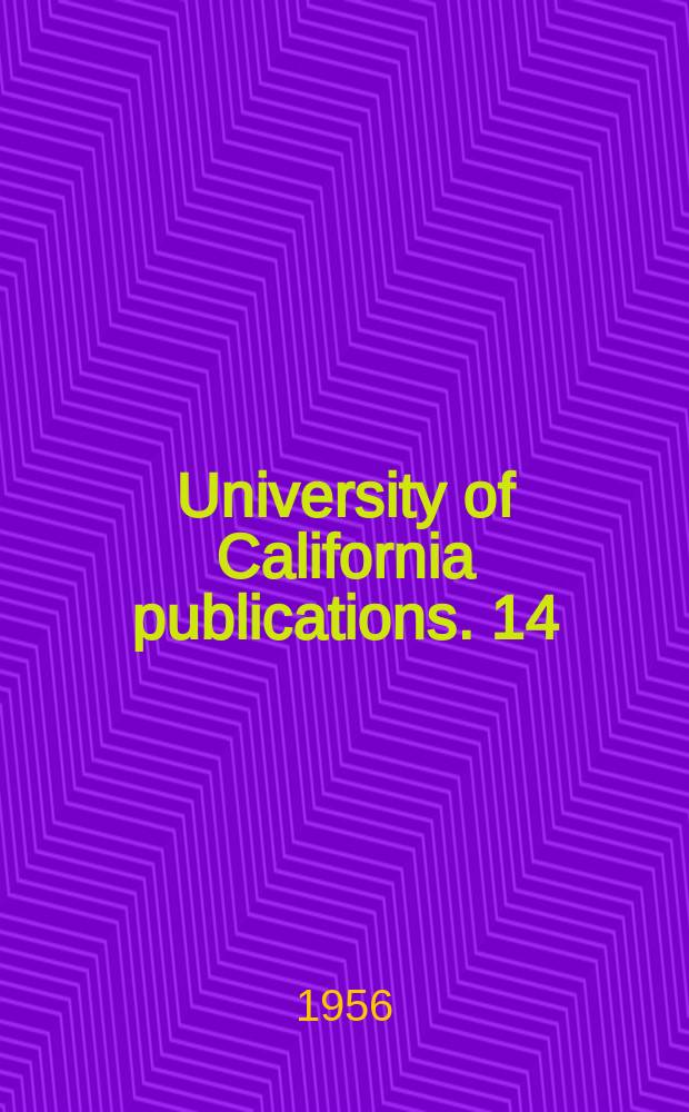 University of California publications. 14 : Eighteenth-century adaptations of Shakespearean tragedy