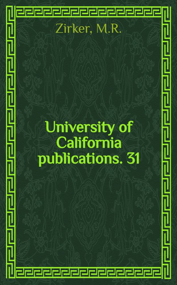 University of California publications. 31 : Fielding's social pamphlets
