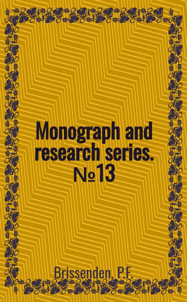 Monograph and research series. №13 : The settlement of labor disputes on rights in Australia