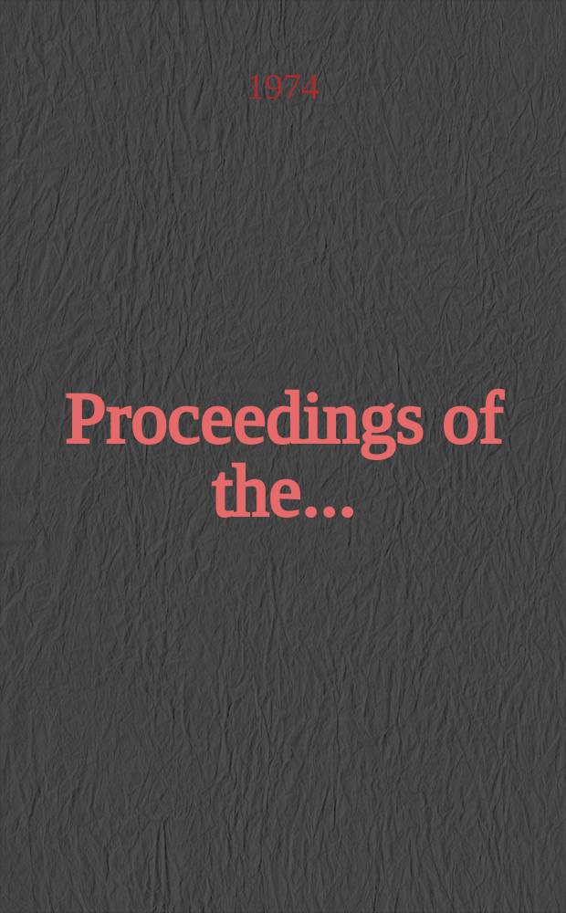 Proceedings of the .. : Annual research conference. 15th. 1973 : Management of conflict