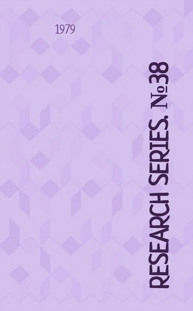 Research series. №38 : Socialism in Sub- Saharan Africa