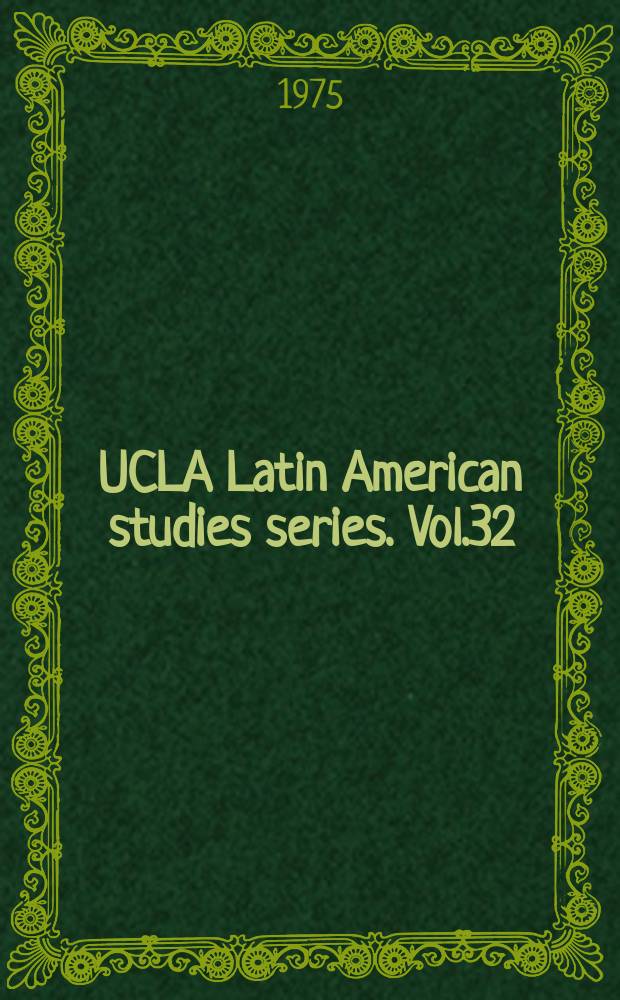 UCLA Latin American studies series. Vol.32 : Folk literature of the Selknam Indians
