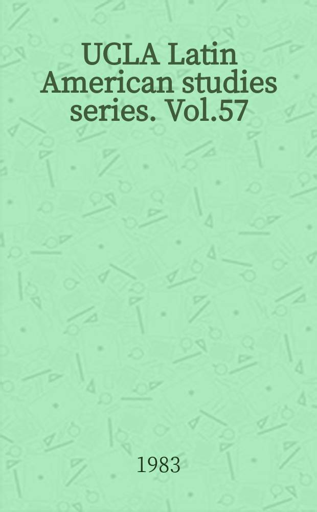UCLA Latin American studies series. Vol.57 : Folk literature of the Bororo Indians