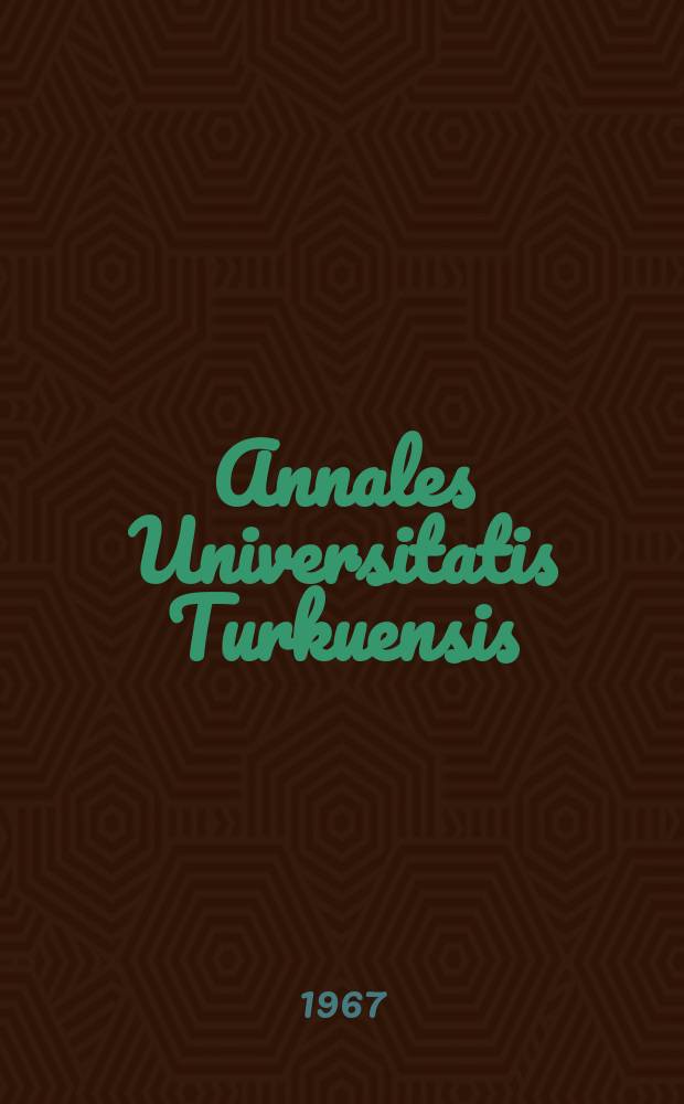 Annales Universitatis Turkuensis : On pairs of additive equations
