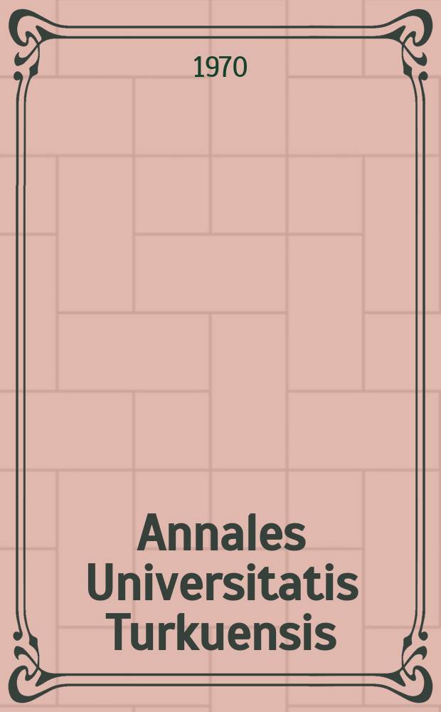 Annales Universitatis Turkuensis : NMR study of hindered rotation in LiBD₄ and LiBH₄