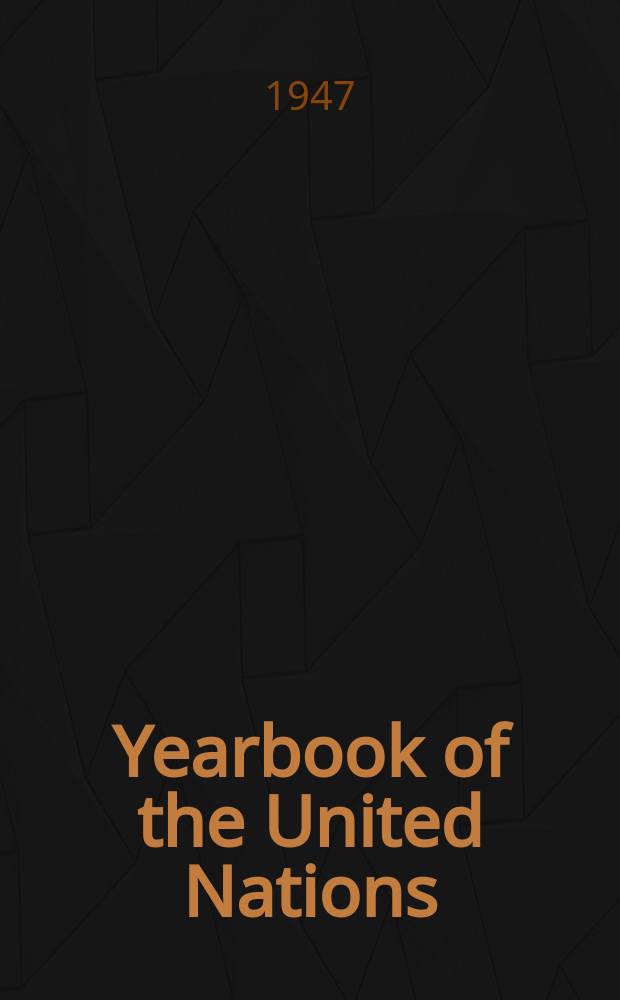 Yearbook of the United Nations