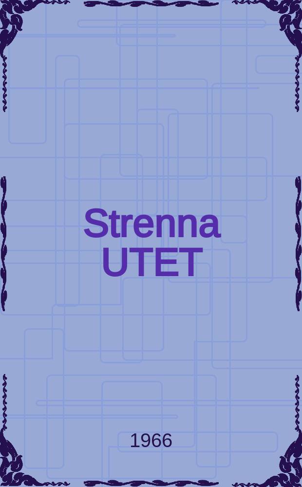 Strenna UTET