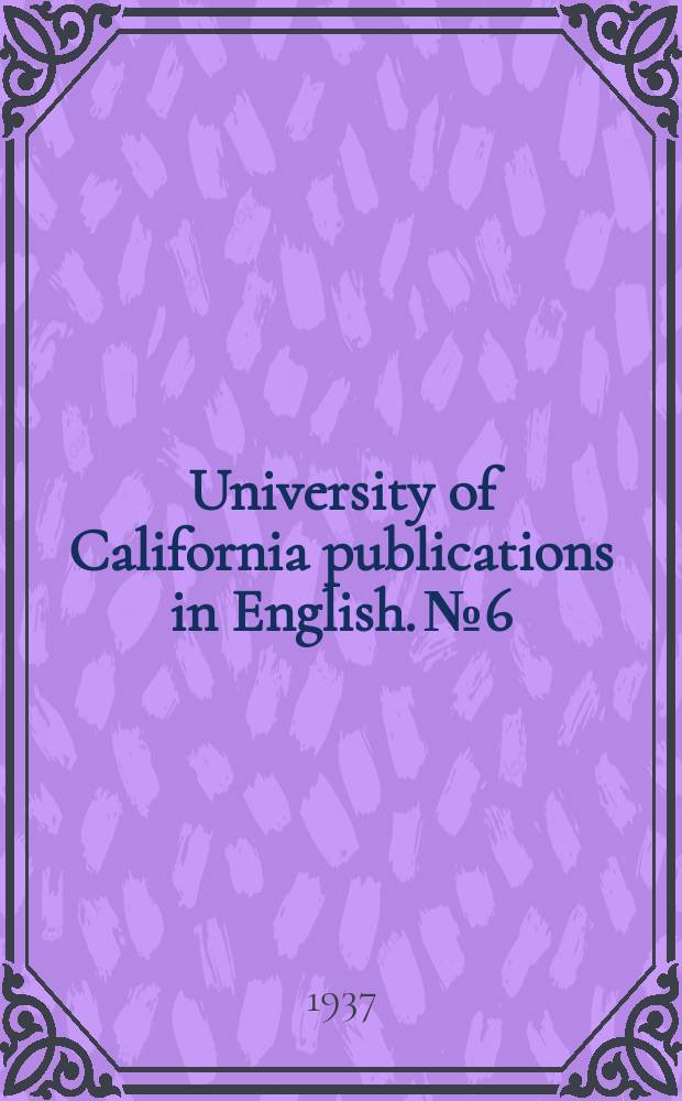 University of California publications in English. №6 : Hymns attributed to John Dryden