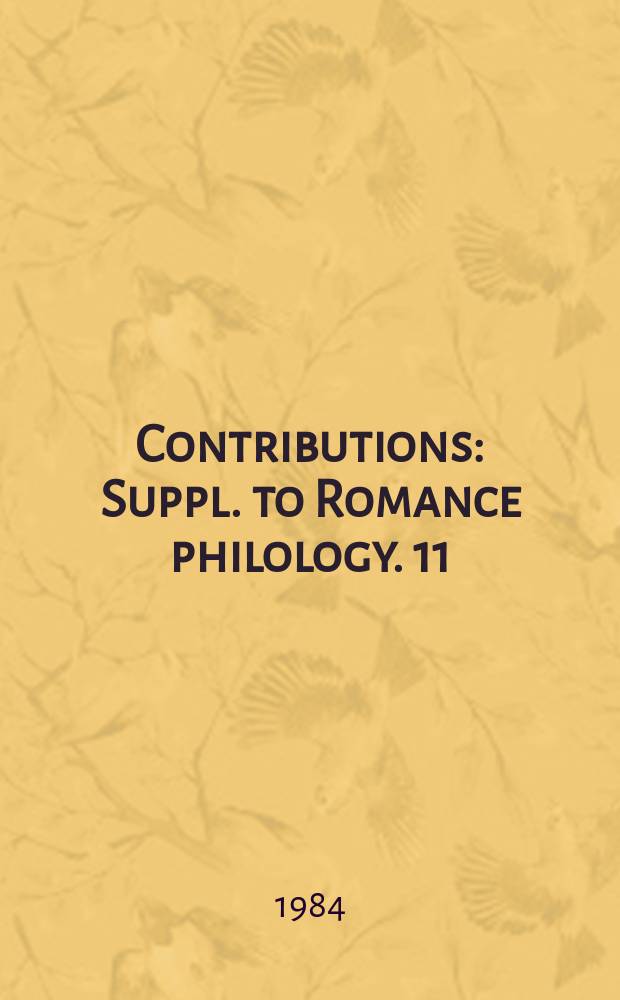 Contributions : Suppl. to Romance philology. 11 : Sir Francis Drake and the famous voyage, 1577-1580