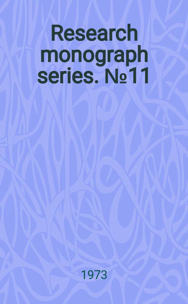 Research monograph series. №11 : Foreign values and Southeast Asian scholarship