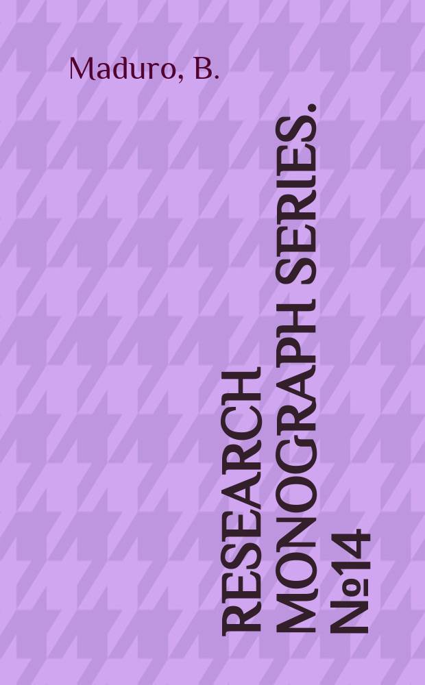 Research monograph series. №14 : Artistic creativity in a Brahmin painter community